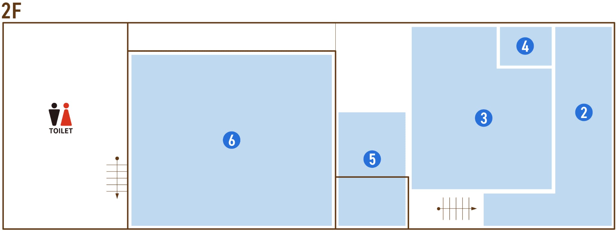 鯖江店 フロアマップF2